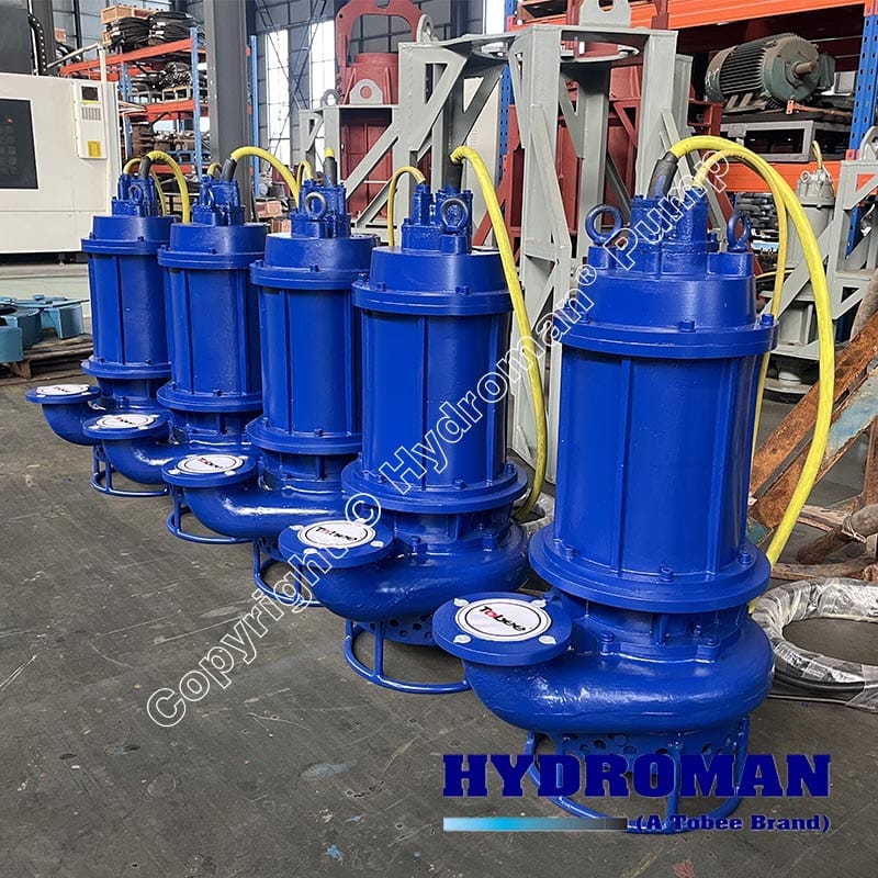 Submersible Drainage Pumps with Agitator for Slurry
