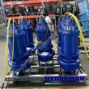 Underwater Slurry Pump for Water Catchment Cleaning
