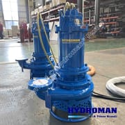 Hydroman® Vertical Electric Pumps for Underwater Slurry Applications