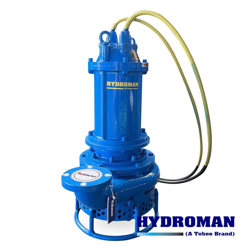Hydroman Submersible Electric Dewatering Pump for Slurry Sludge Handling