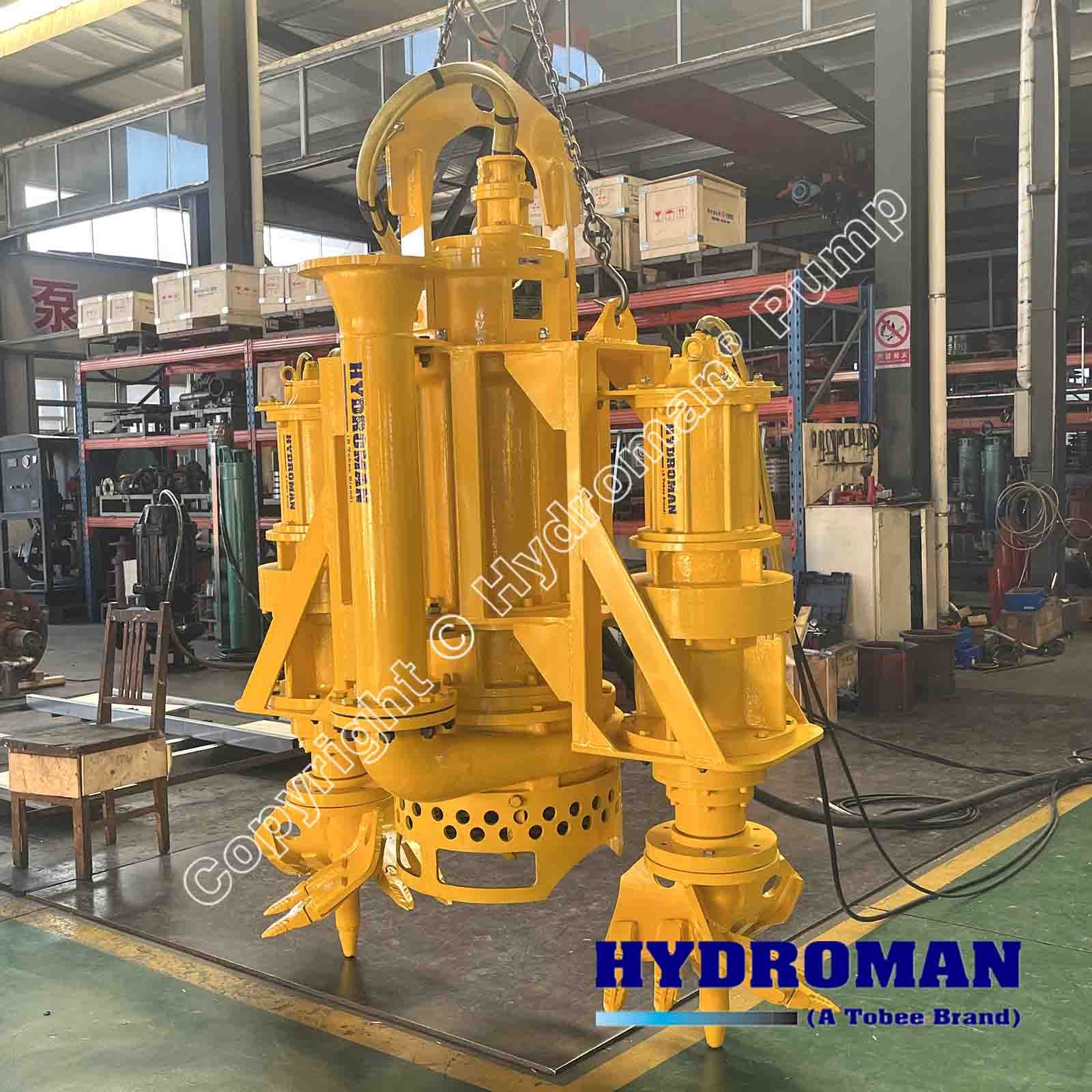 Industrial Submersible Pump with Dual Side Cutters