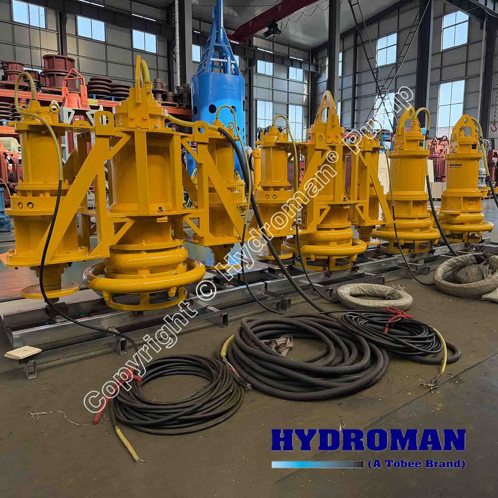 Submersible Sand Pump with Centrifugal Agitating Cutters