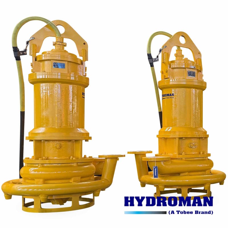 Hydroman Submersible Pumps for Extreme Abrasive Slurry Applications
