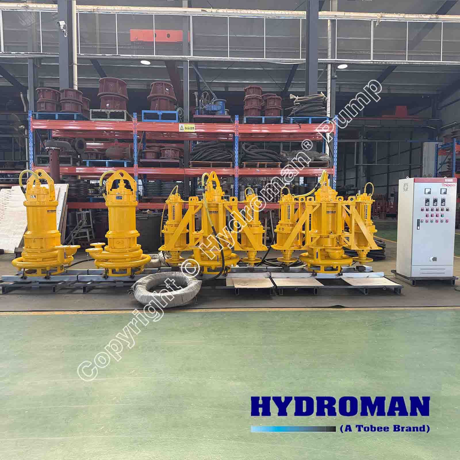 Submersible Pumps for High Abrasive Material Handling