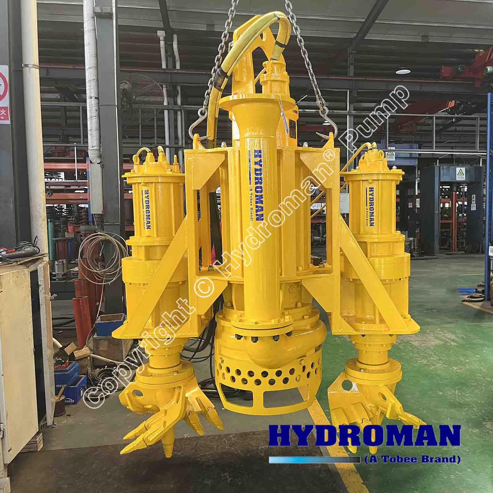 Vertical Underwater Slurry Pump With Side Agitators