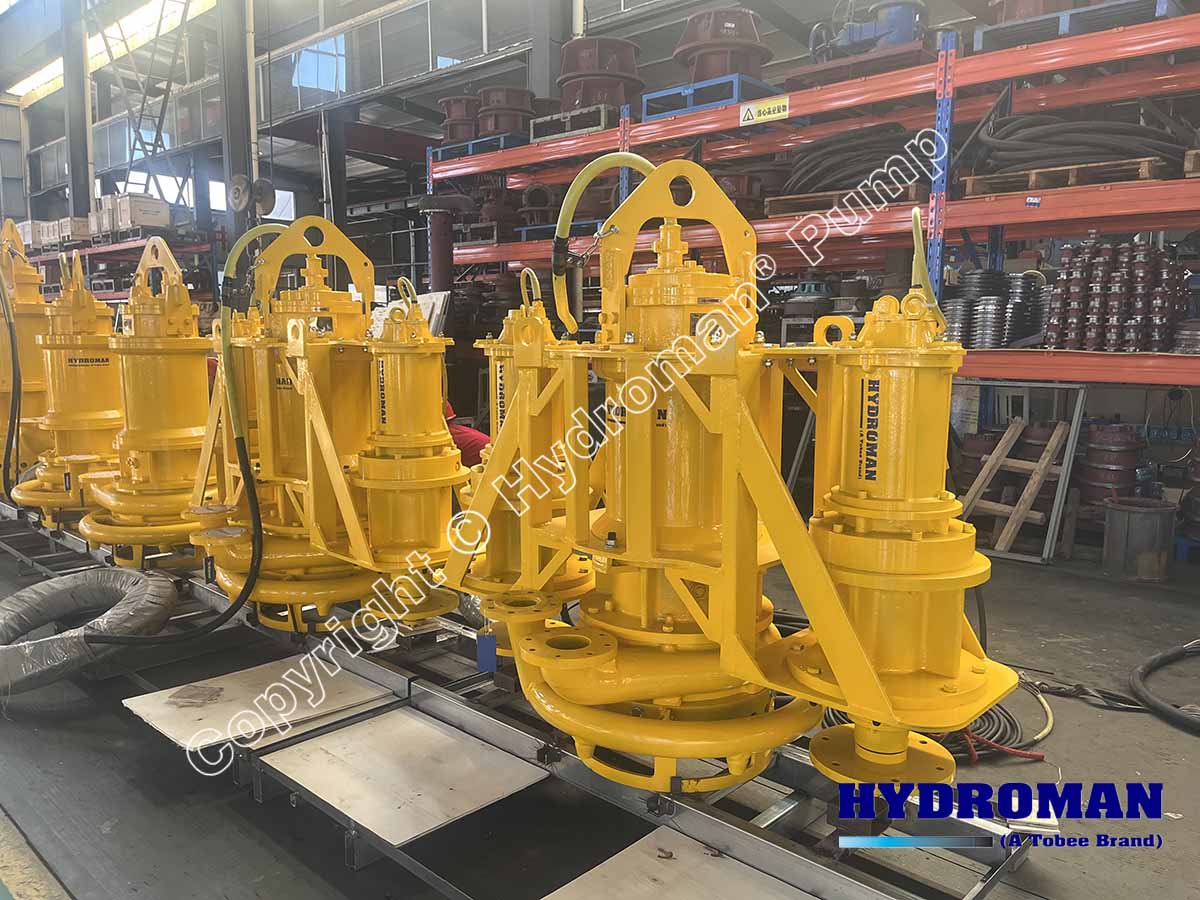 Submersible Pump with Agitators for Sand