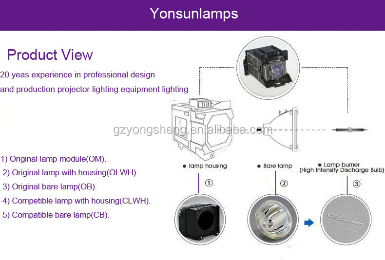 Projector Parts for NP07LP  NP400+ / NP500+ / NP600+ / NP610+