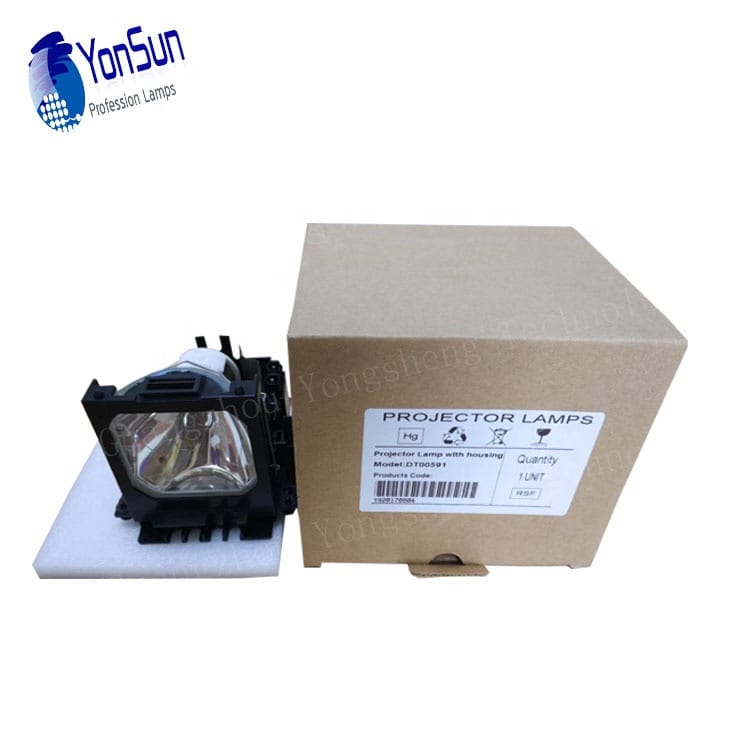 Hitachi DT00591 Original Projector Lamp with Housing for CP-X1200