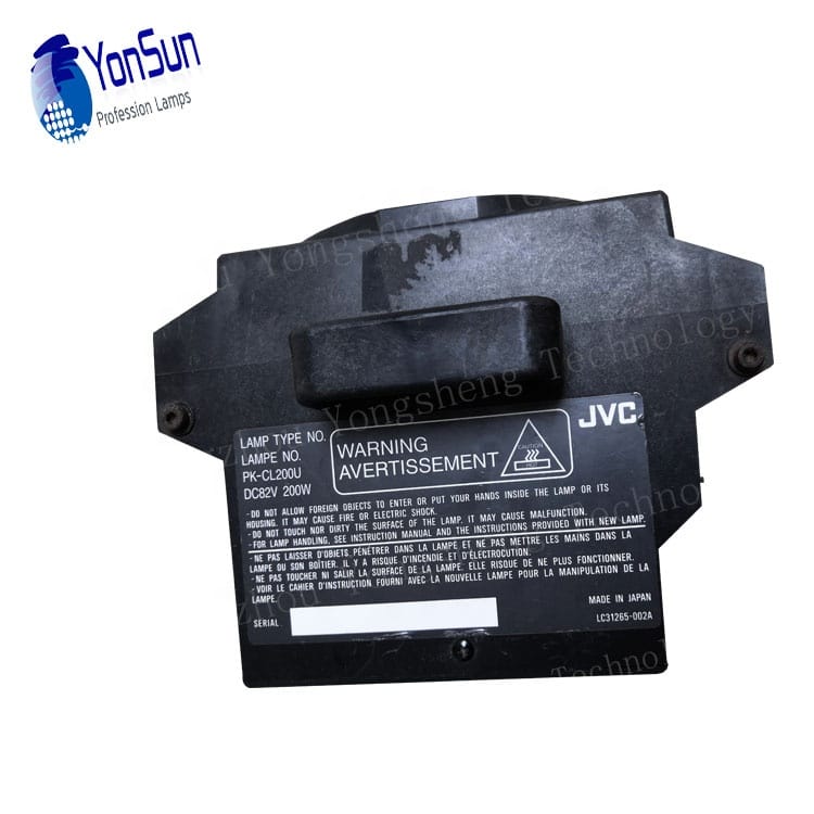 Original JVC PK-CL200U Projector Lamp with Housing