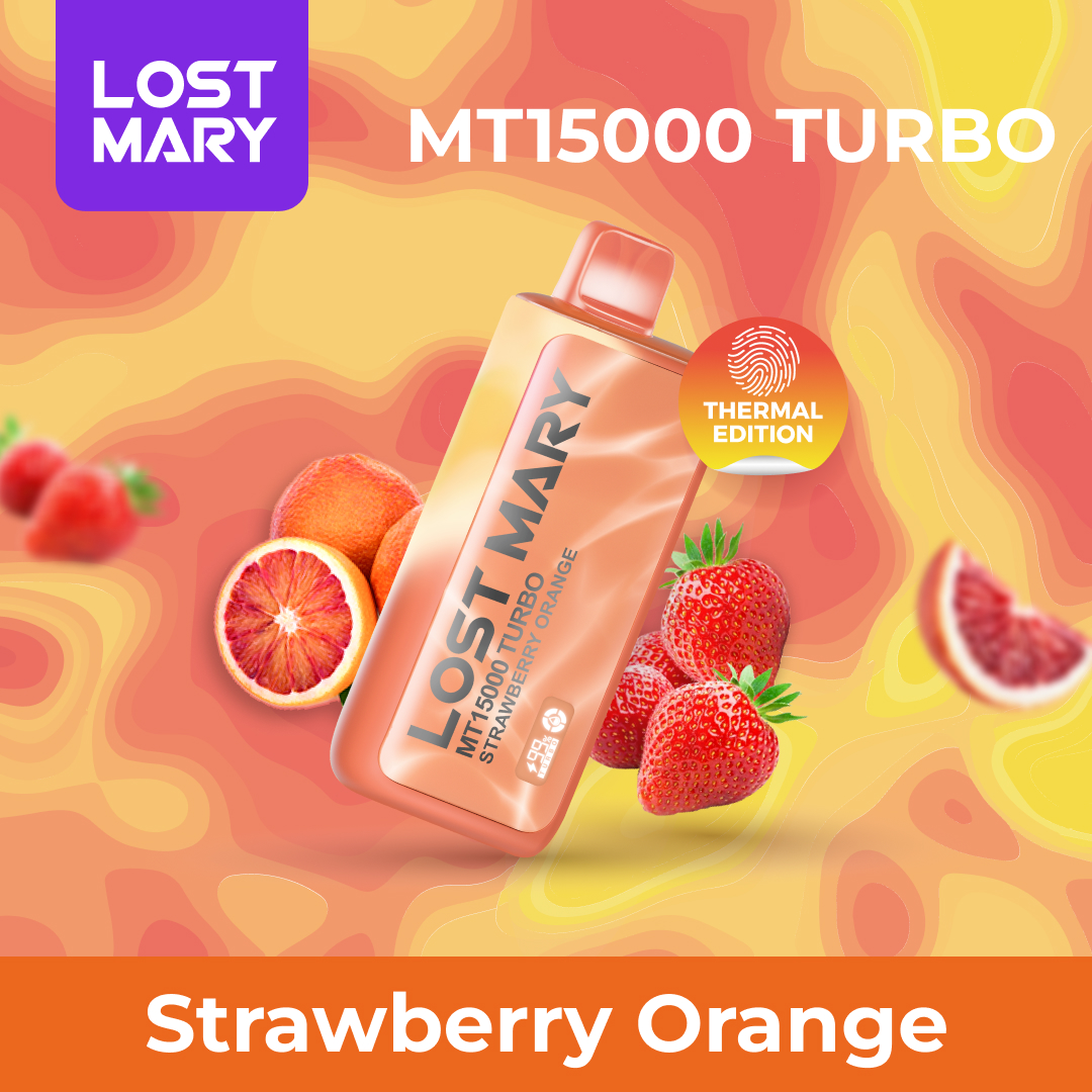 Mt15000 Turbo Strawberry Sundae Lost Mary OS5000 Disposable Vape Australia Lost  Mary Official Website