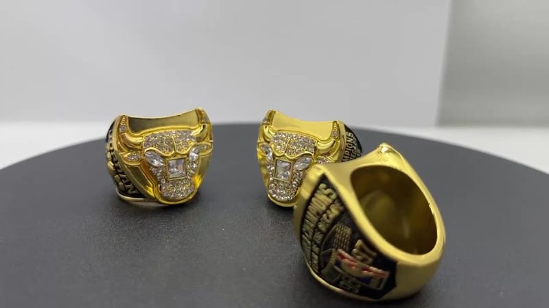 NBA Chicago Bulls Championship Ring: A Symbol of the Jordan Era's Glory