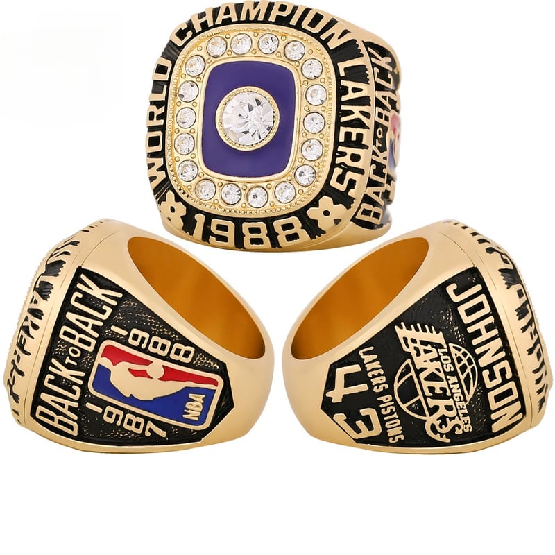 NBA Los Angeles Lakers championship ring, a precious memento for Earvin Johnson fans