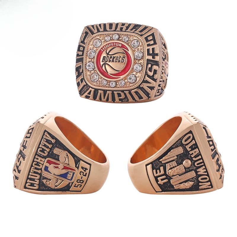 NBA Houston Rockets championship ring, men's ring jewelry