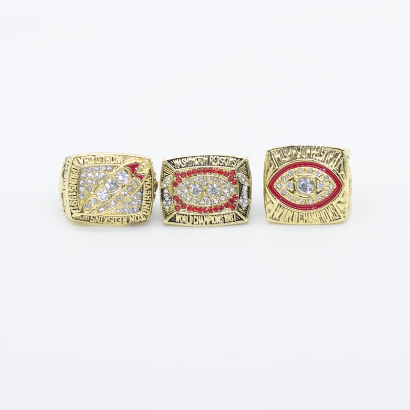 Washington Redskins rugby championship ring sets