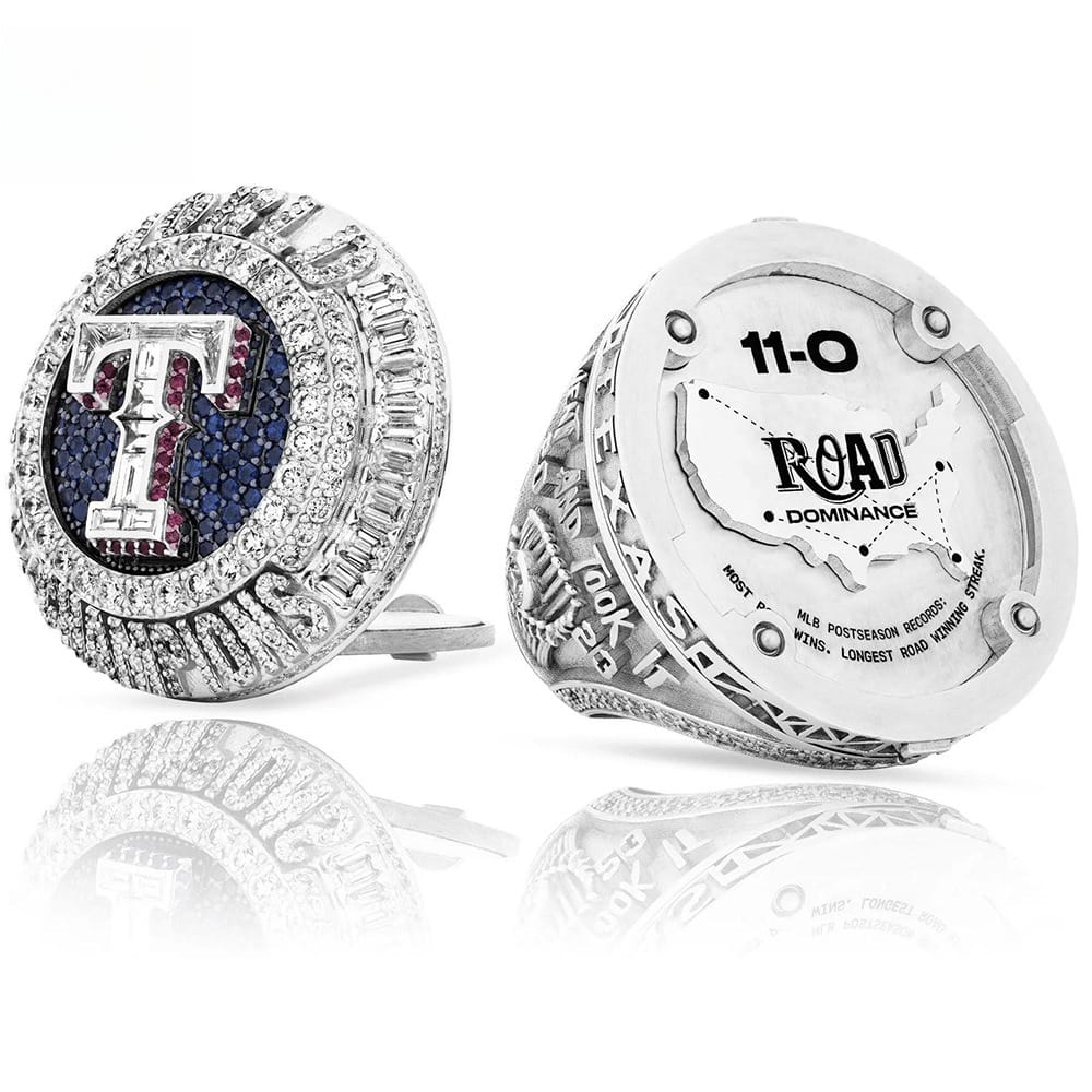 MLB Texas Rangers Baseball Championship Ring
