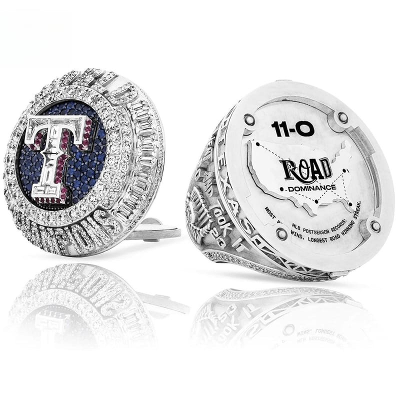 MLB Texas Rangers Baseball Championship Ring