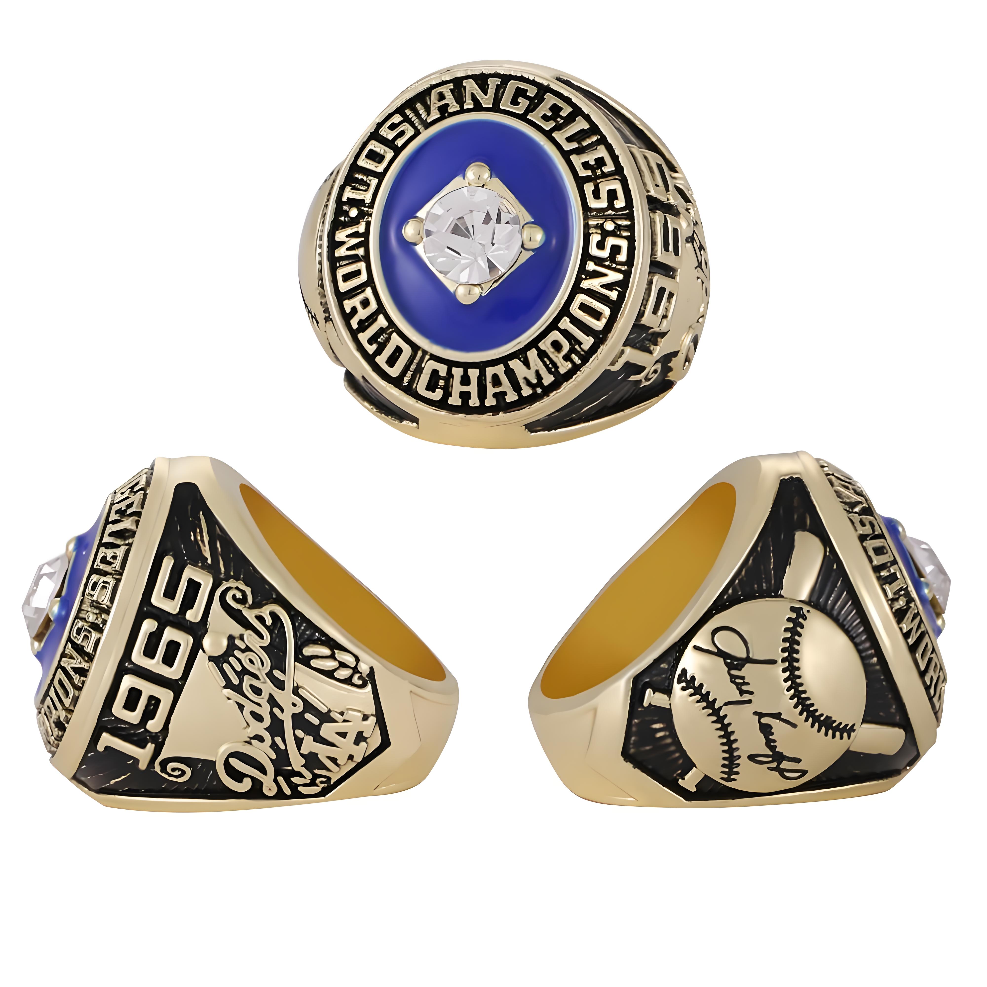 Los Angeles Dodgers MLB World Series Championship ring for men