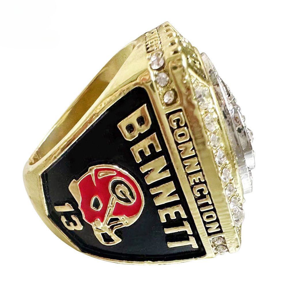 NCAA Chicago Bulldogs Championship Ring Eco-friendly Alloy Fan Collector's Edition