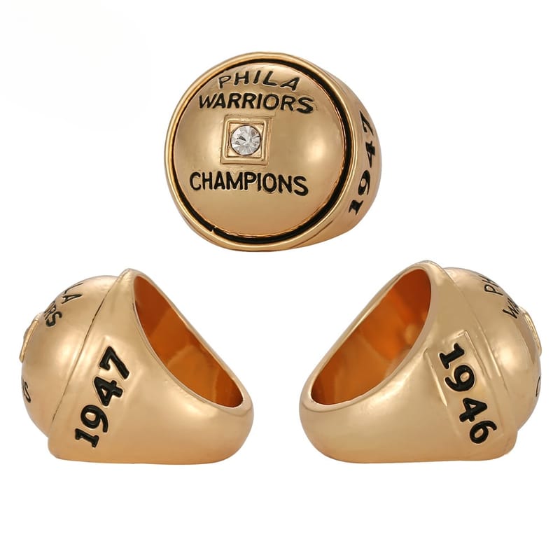 NBA Golden State Warriors championship ring, Curry's MVP model, an eco-friendly alloy diamond-encrusted men's ring