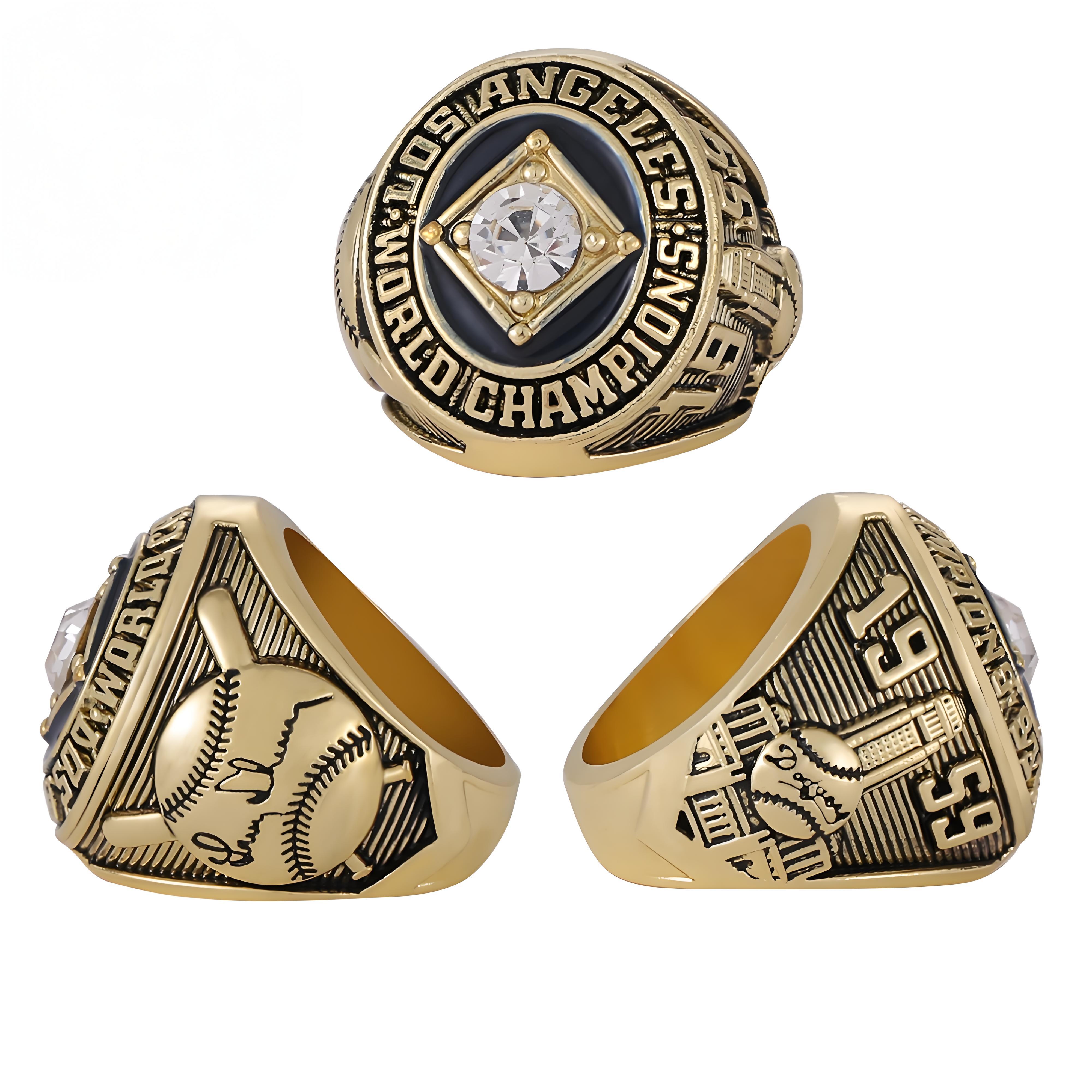 Los Angeles Dodgers World Series Baseball Championship Ring for men