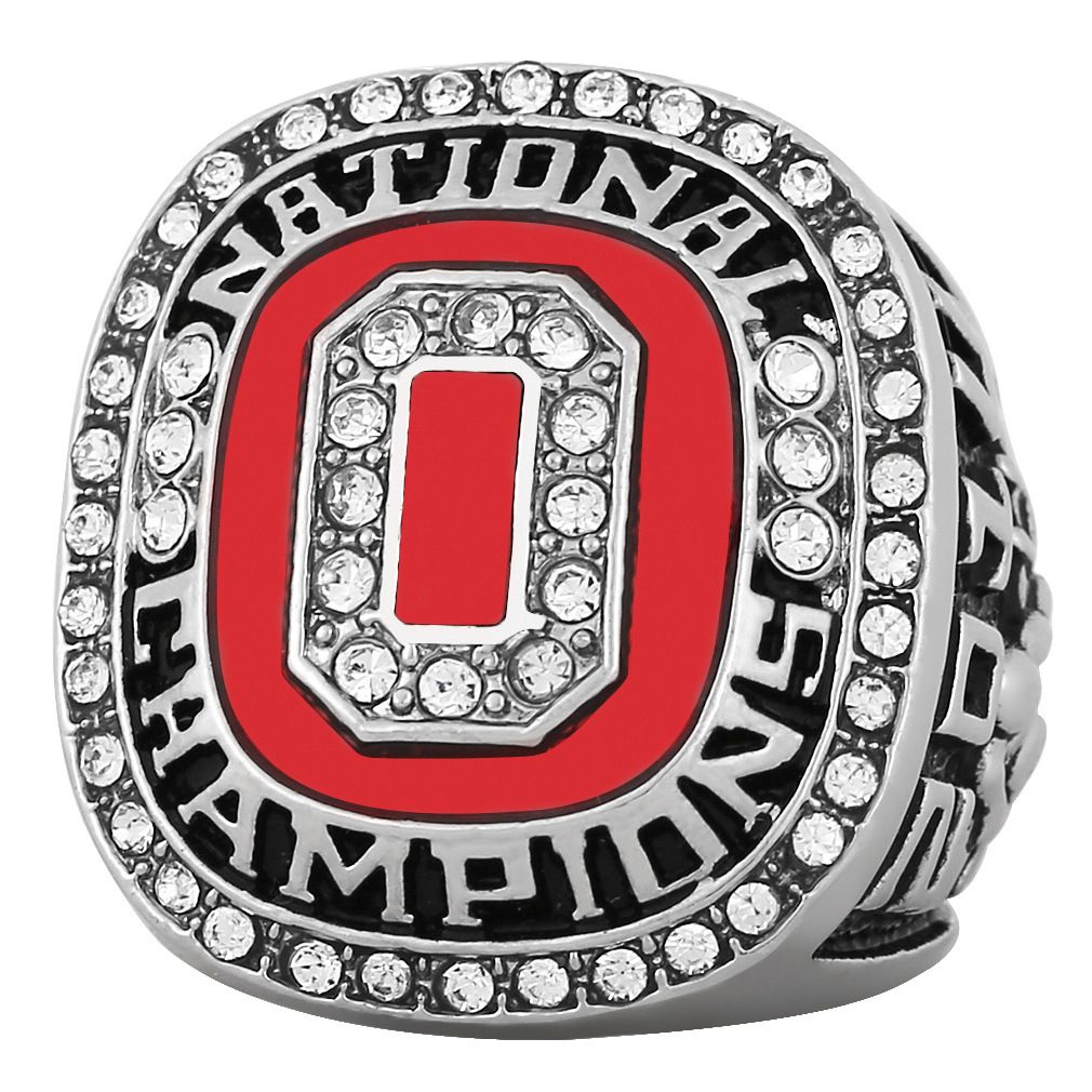 NCAA Ohio Horse Chestnut Championship Ring Eco-friendly Alloy Commemorative Edition