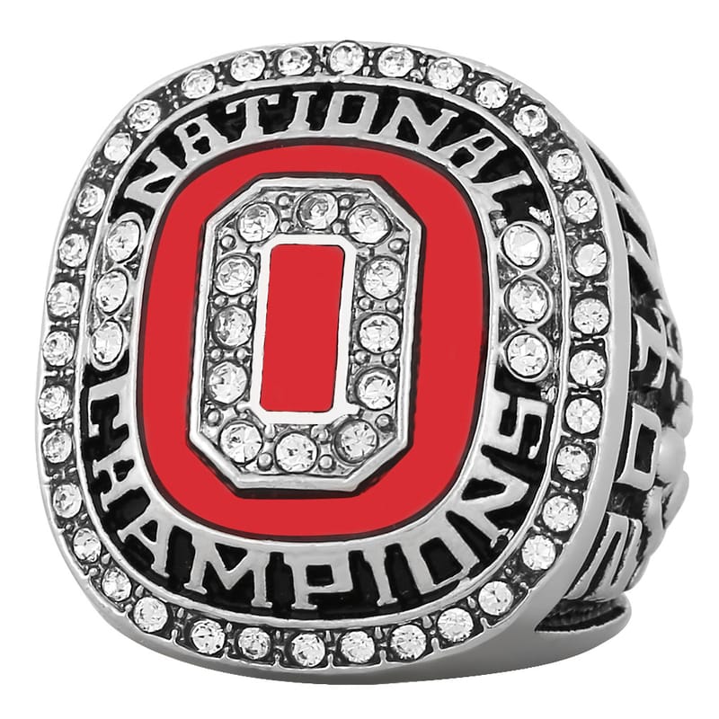 NCAA Ohio Horse Chestnut Championship Ring Eco-friendly Alloy Commemorative Edition