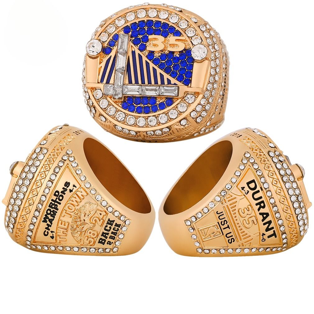 NBA Golden State Warriors' championship ring, a commemorative ring for male fans