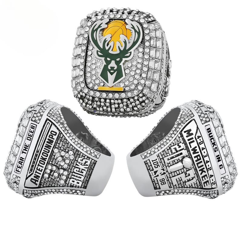 NBA  Milwaukee Bucks Championship Ring (Men's Basketball Trophy)