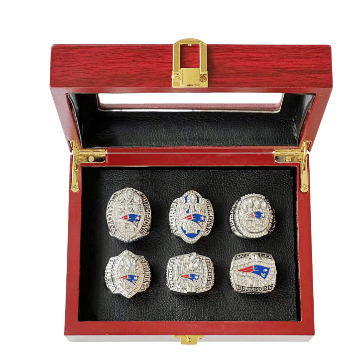 NFL New England Patriots Super Bowl Championship Ring Set: A Legendary Collection