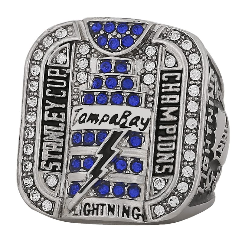 NHL Tampa Bay Lightning Championship Ring, Hockey Stanley Cup Men's ring