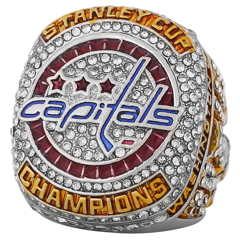 NHL Washington Capitals Championship Ring (Hockey League Alloy Men's Ring)