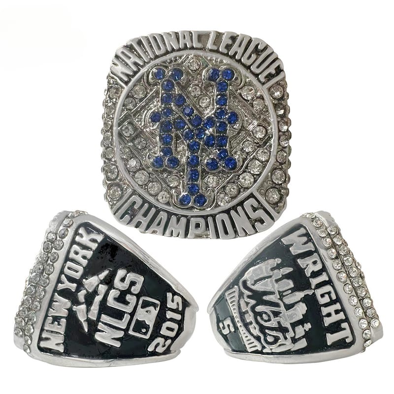 New York Mets MLB Championship Ring Eco-friendly Alloy Commemorative Edition