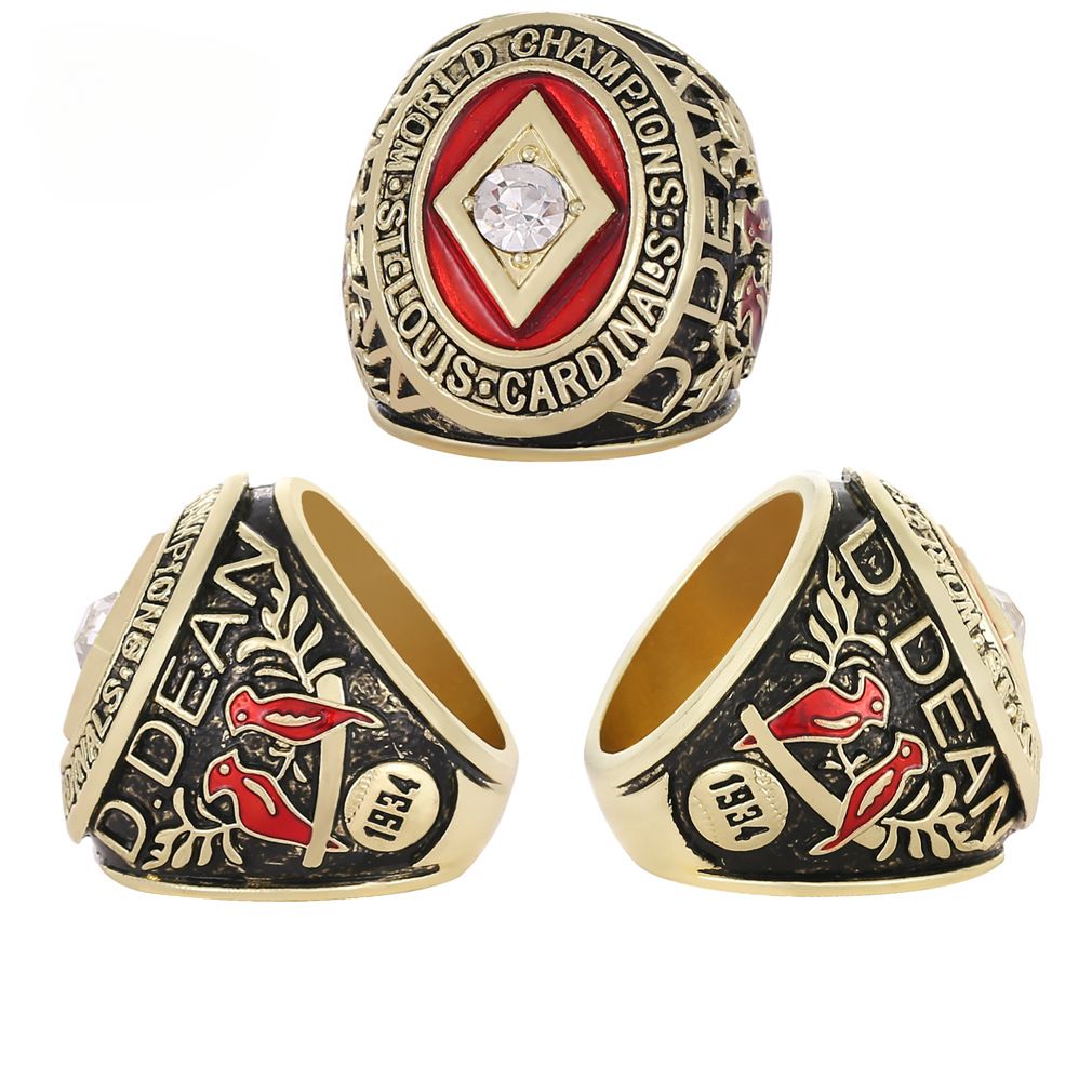 St. Louis Cardinals MLB Championship Ring Eco-friendly Alloy Diamond Vintage Reissue