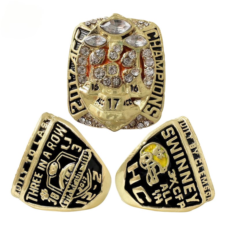 Clemson Tigers NCAA College League Ring Eco-friendly Alloy Commemorative Edition