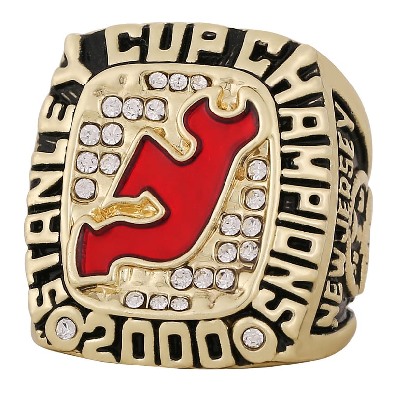 NHL New Jersey Devils Ice Hockey Championship Ring (Eco-friendly Alloy Men's Ring)