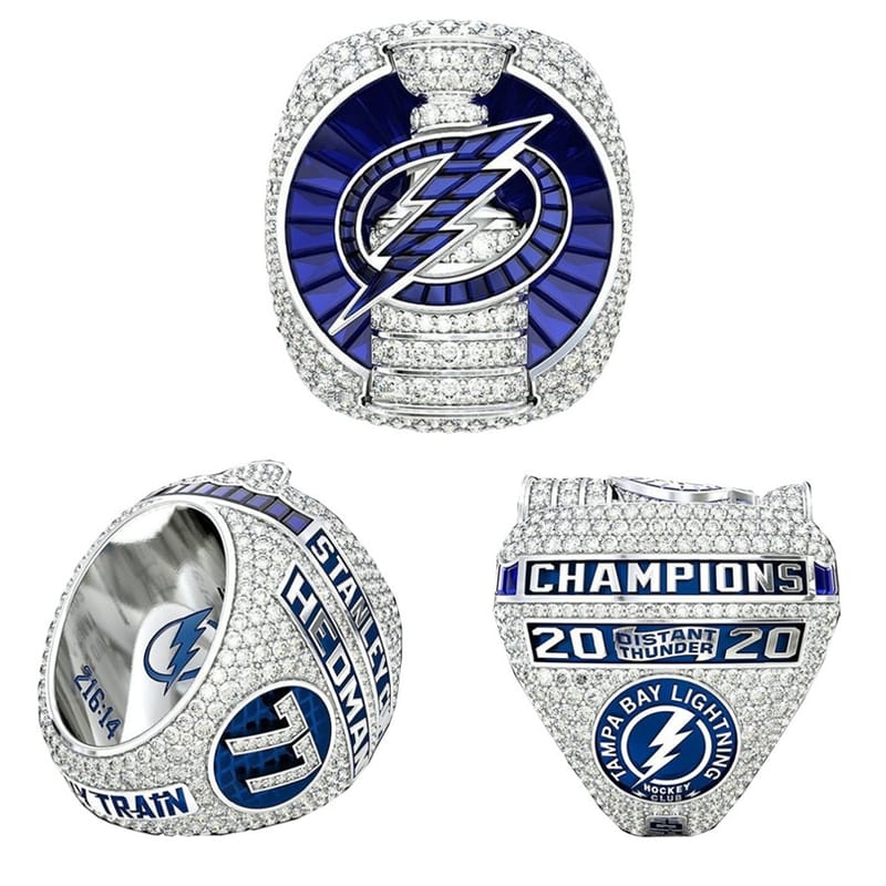 NHL Tampa Bay Flash Championship Ring (New Stanley Cup Ring)