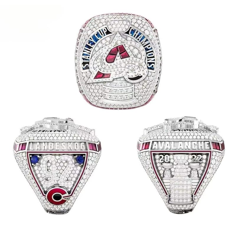 Avalanche NHL Stanley Cup Championship Ring Eco-friendly Alloy Commemorative Edition