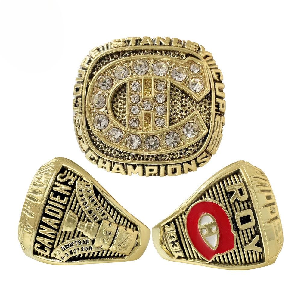 NHL Tampa Bay Lightning Championship Ring, Stanley Cup Hockey Fan Ring for Men