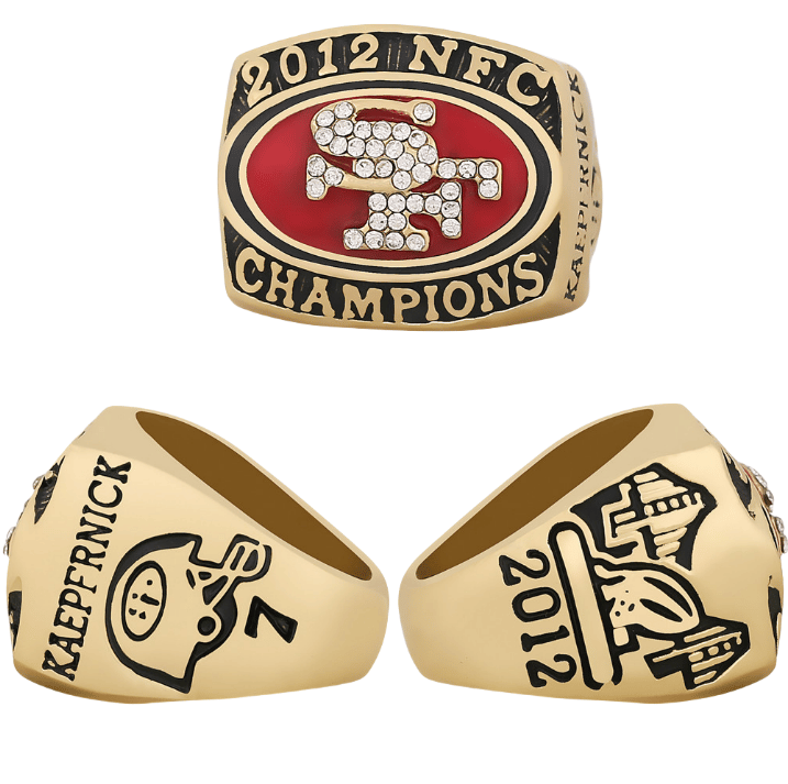 NFL San Francisco 49ers "Championship" Ring: A Symbol of Excellence