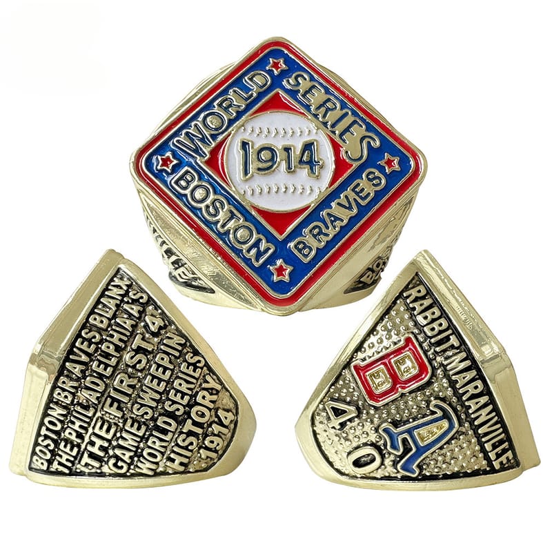 The Boston Warriors' MLB relocation history recreates eco-friendly alloy championship rings