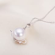 Yamashata Lake Jewelry S925 Sterling Silver Accessories Pendant Women Necklace Teapot Freshwater Pearl Clavicle Chain Jewelry Women