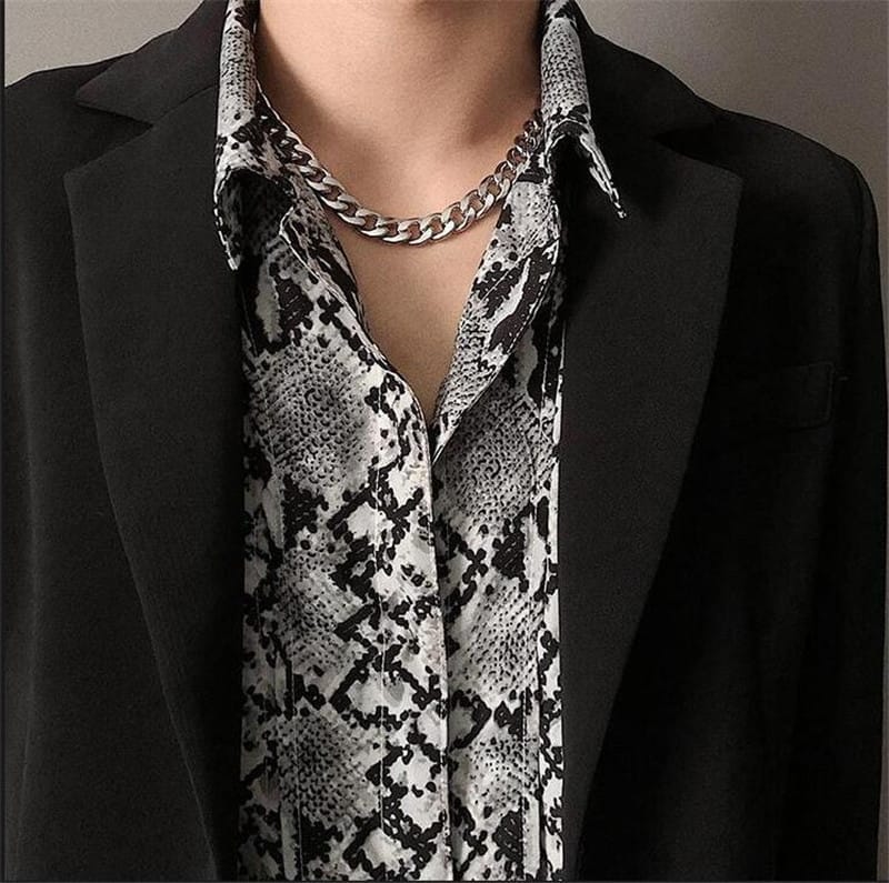 NK necklace NK titanium steel men and women lovers Korean style necklace hip hop hiphop men and women stainless steel necklace
