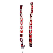 Natural garnet bracelet girls bracelet 925 silver 4 * 6mm garnet bracelet gift colorful treasure wholesale