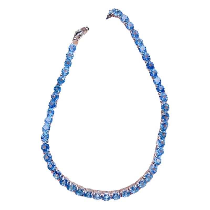 New arrival natural Topaz bracelet 925 silver inlaid gift wholesale main stone 3 Jewelry Wholesale