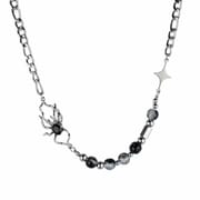 Cross zircon non-fading titanium steel necklace men's all-match high-end sense Cuban chain personality niche neck chain necklace