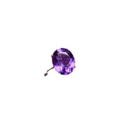 Factory wholesale explosions natural amethyst ring S925 silver inlaid main stone 9*11 selling Europe and the United States a generation