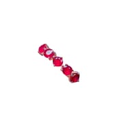 Simple style with burnt ruby ring, bright color, rich fire color, good live broadcast supply wholesale