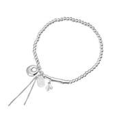Po S999 Foot Silver Fat Tuo Bracelet 2024 New Fresh Bamboo Chinese Fashion Send Girlfriend Bracelet for Hair