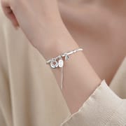 Po S999 Foot Silver Fat Tuo Bracelet 2024 New Fresh Bamboo Chinese Fashion Send Girlfriend Bracelet for Hair