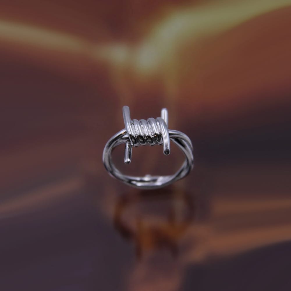 Cross Border INS New HIPPOP Street Rock Love Banner Poker Teddy Bear Rabbit Clown Spider Ring